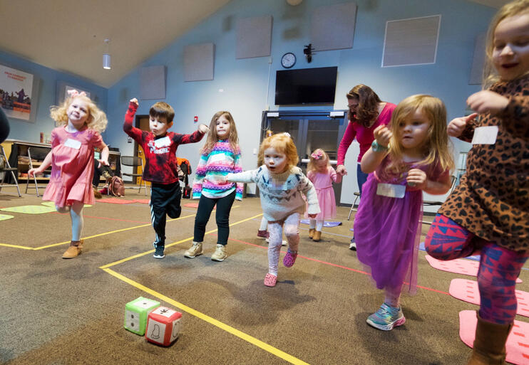 "Number Action" game